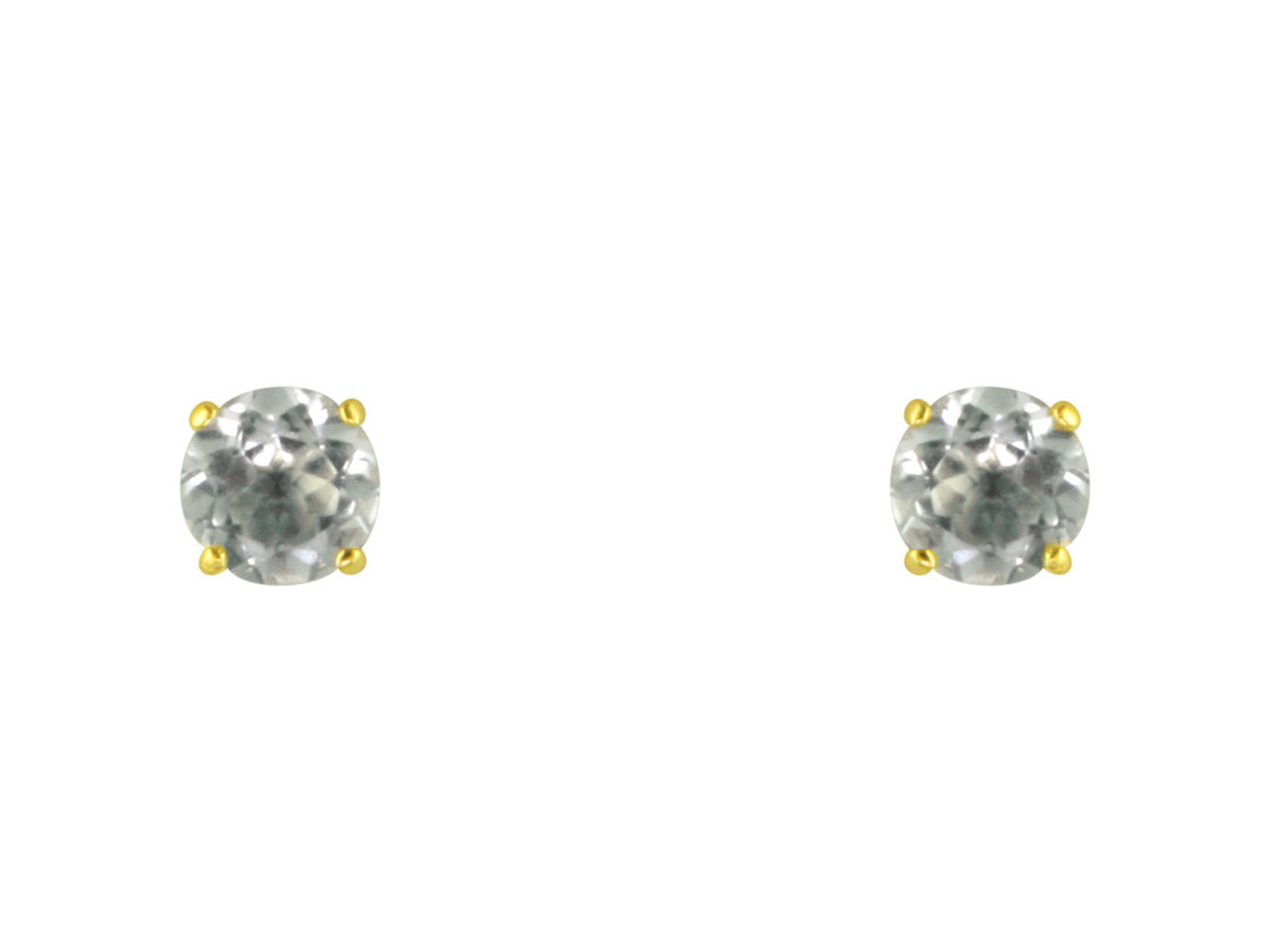 9ct Gold Birthstone Earrings