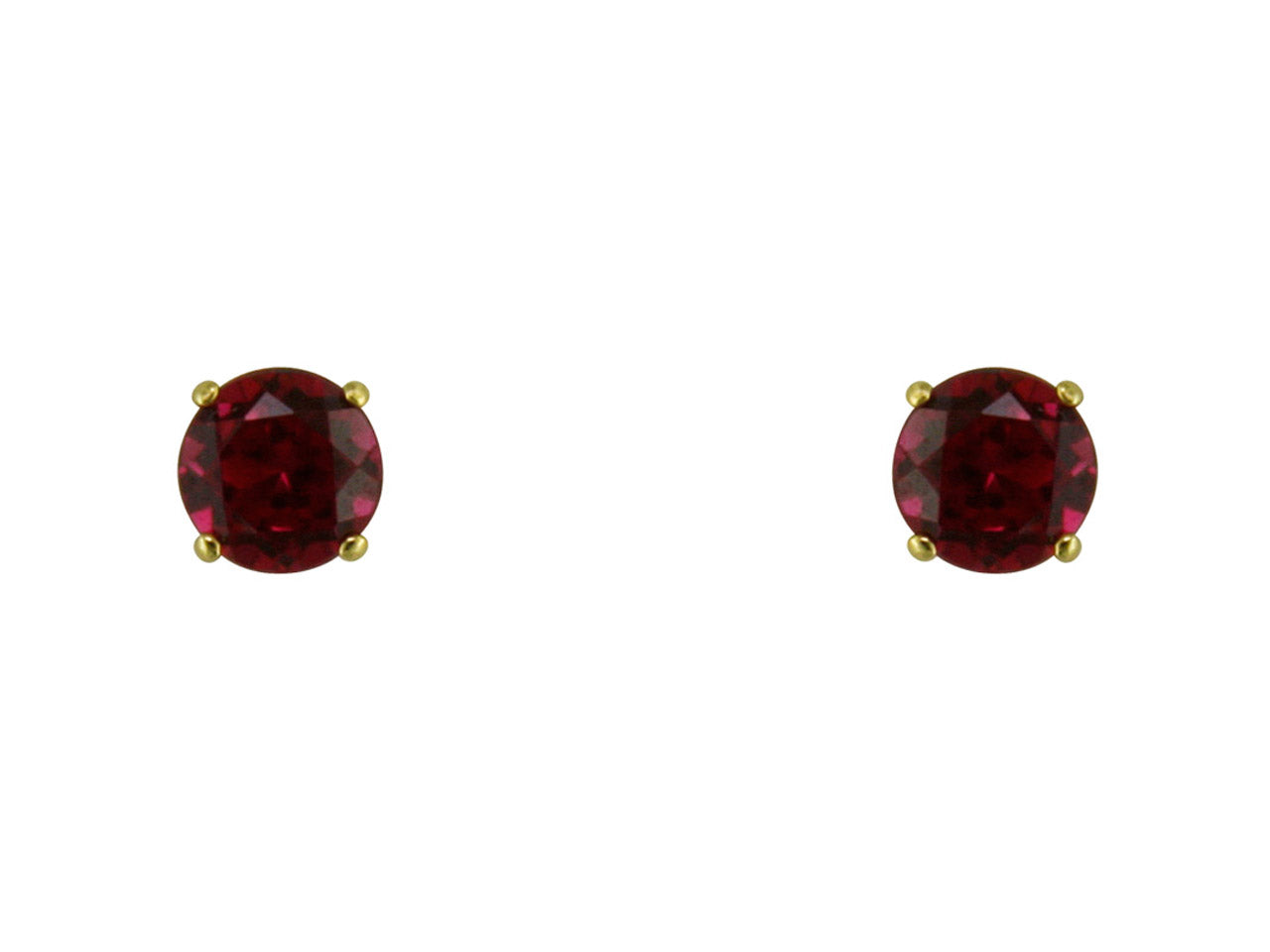 9ct Gold Birthstone Earrings