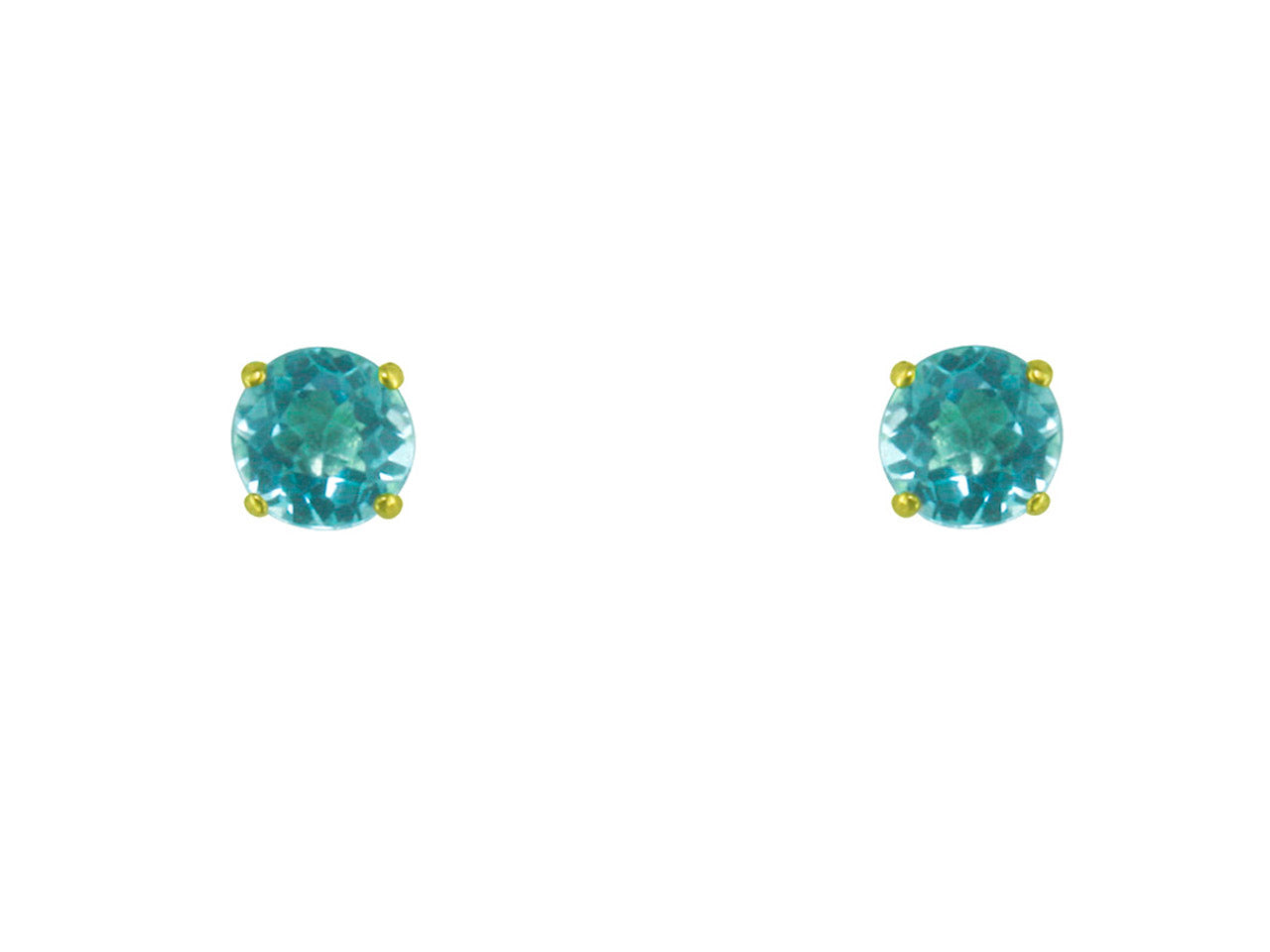 9ct Gold Birthstone Earrings