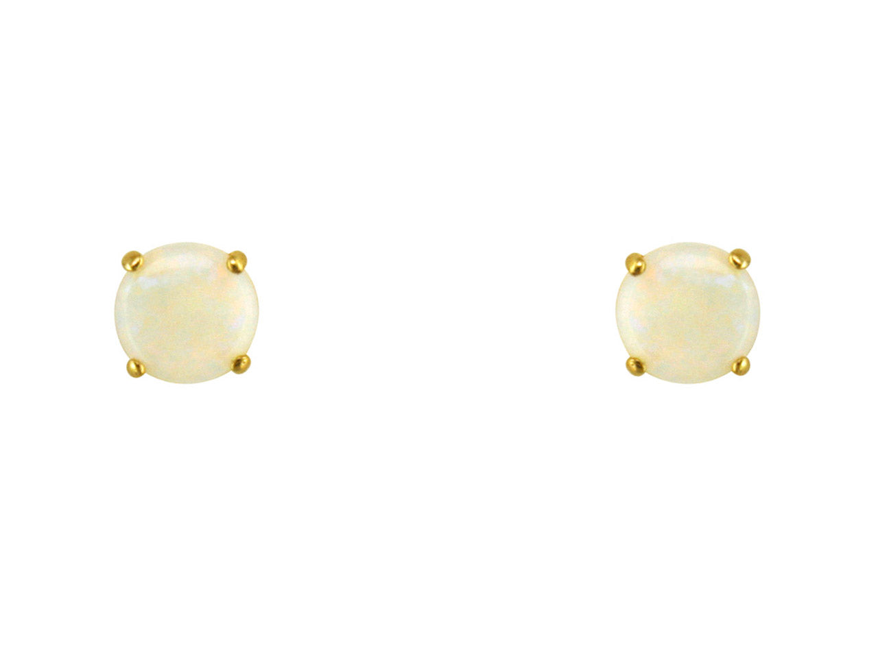 9ct Gold Birthstone Earrings