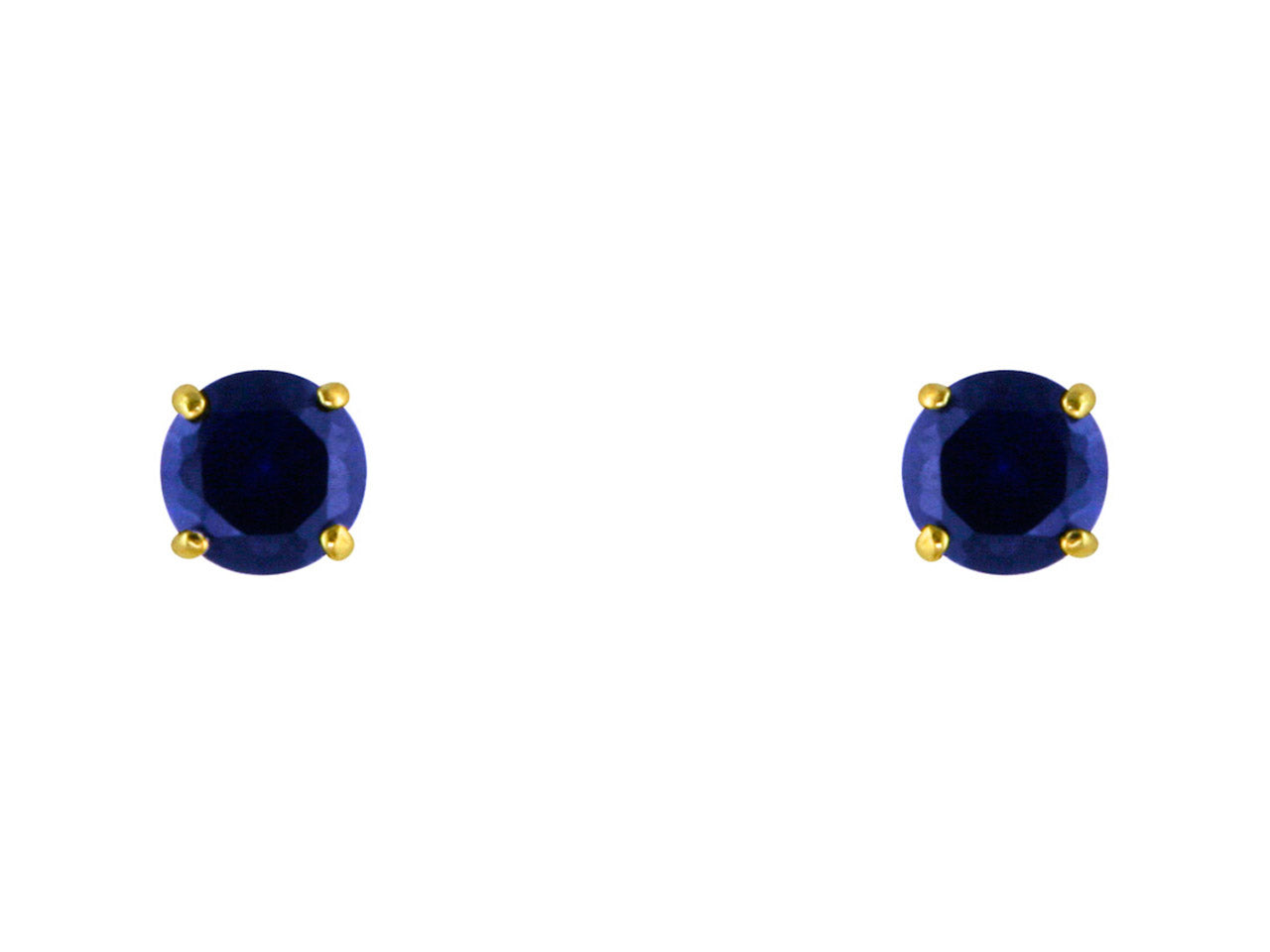 9ct Gold Birthstone Earrings