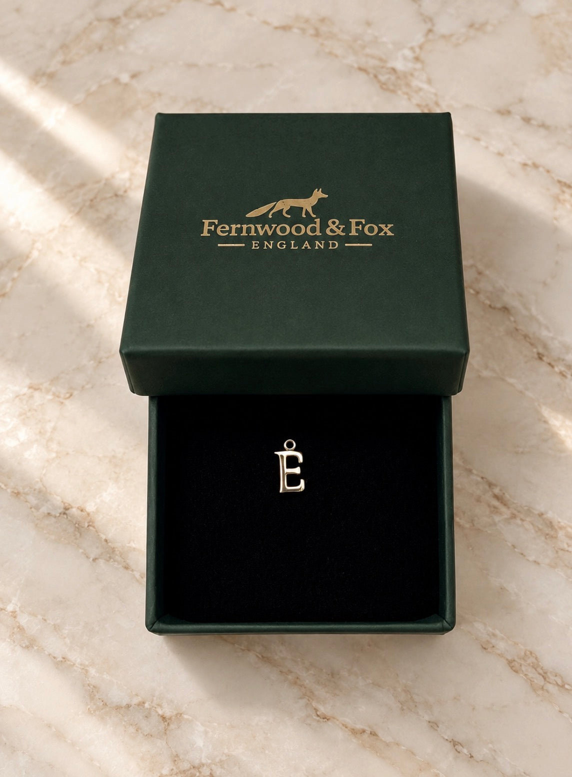 9ct Gold initial pendant