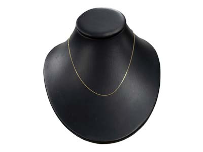 9ct Gold Curb Chain - Solid Italian Gold - Choose your length